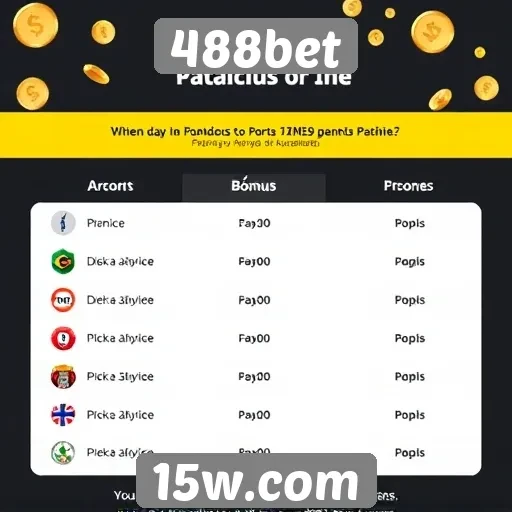 Como funciona o sistema de bônus do 488bet